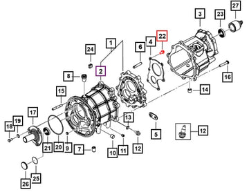 Mahindra Tractor Flange Bolt M8 X 1.25 - 20 0024626 Mahindra Direct Parts
