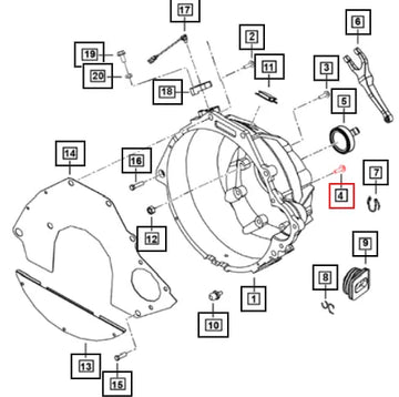 Mahindra Tractor Flange Bolt SF0102016 Mahindra Direct Parts
