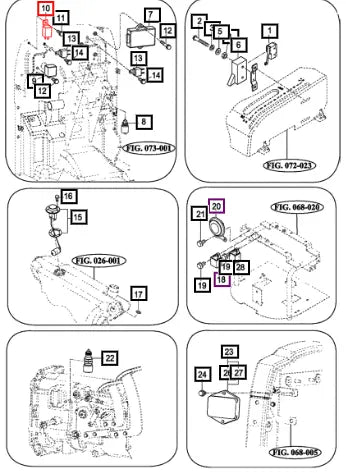 Mahindra Tractor Flasher Set(Relay Turnsignl) 15606642400 Mahindra Direct Parts