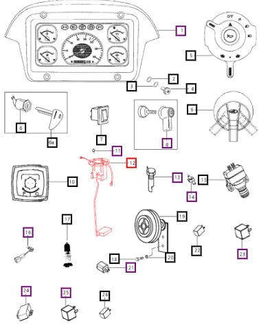 Mahindra Tractor Float Unit For Compact Open Station E007702463D91 Mahindra Direct Parts