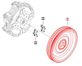 Mahindra Tractor Flywheel 006029503V91 Mahindra Direct Parts