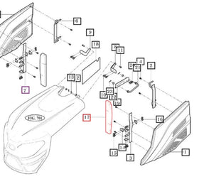 Mahindra Tractor Foam Insulator 11106015600 Mahindra