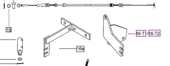 Mahindra Tractor Foot Accelerator Cable 007535348C1 Mahindra Direct Parts