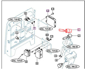 Mahindra Tractor Forward Reverse Shuttle Lever Assembly 15896462100 Mahindra
