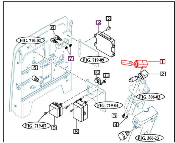 Mahindra Tractor Forward Reverse Shuttle Lever Assembly 15896462100 Mahindra