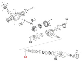 Mahindra Tractor Front Axle Bearing E006507923D1 Mahindra Direct Parts