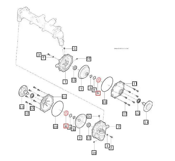 Mahindra Tractor Front Axle Bearing Mahindra Direct Parts