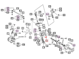 Mahindra Tractor Front Axle Bevel Gear 12 10212124000 Mahindra Direct Parts