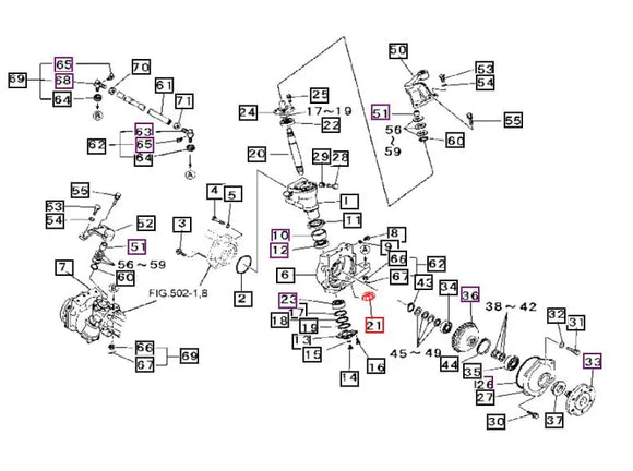 Mahindra Tractor Front Axle Bevel Gear 12 10212124000 Mahindra Direct Parts