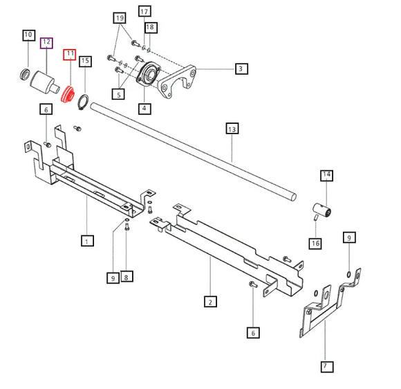 Mahindra Tractor Front Axle Boot E006507849D1 Mahindra Direct Parts