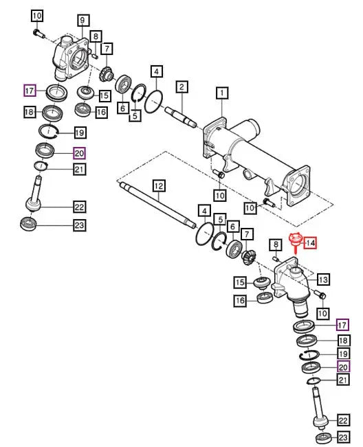 Mahindra Tractor Front Axle Dipstick 11614152100 Mahindra