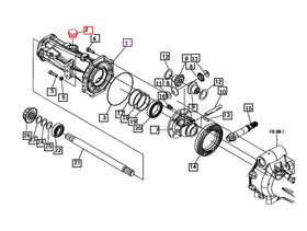Mahindra Tractor Front Axle Fill Plug / Cap 11911211000 Mahindra Direct Parts