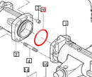 Mahindra Tractor Front Axle Housing O-ring V7212031120 Mahindra Direct Parts