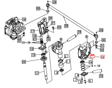 Mahindra Tractor Front Axle Lower Bevel Gear 19562142000 Mahindra