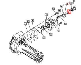 Mahindra Tractor Front Axle Oil Seal 08401035529 Mahindra