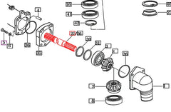 Mahindra Tractor Front Axle Shaft 528 16734350010