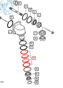 Mahindra Tractor Front Axle Steering Knuckle Seal 16704340040 Mahindra