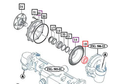 Mahindra Tractor Front Gear Case Bearing V6041106308