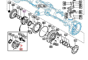 Mahindra Tractor Front Gear Case Pin 25x62 19024132141 Mahindra Direct Parts
