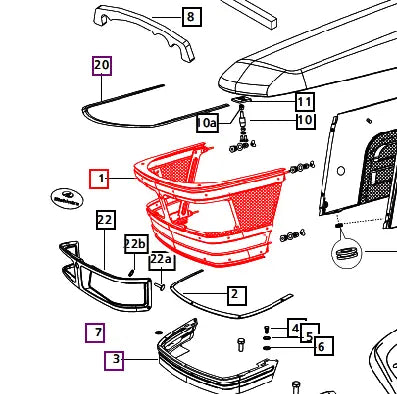 Mahindra Tractor Front Grill 007538171C92 Mahindra Direct Parts