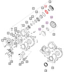 Mahindra Tractor Front Housing Seal 000020369E05 Mahindra