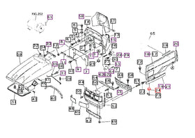 Mahindra Tractor Front Side Grommet 11740217001 Mahindra