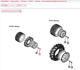 Mahindra Tractor Front Wheel Bolt A9300114025 Mahindra