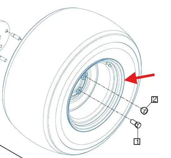 Mahindra Tractor Front Wheel For Emax 20S CAR1022723237 Mahindra