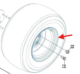 Mahindra Tractor Front Wheel For Emax 20S CAR1022723237 Mahindra