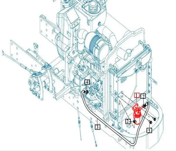 Mahindra Tractor Fuel Filter Assembly Mahindra Direct Parts