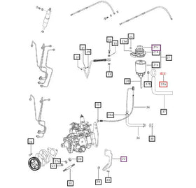 Mahindra Tractor Fuel Filter Supply Line Banjo Bolt Mahindra Direct Parts