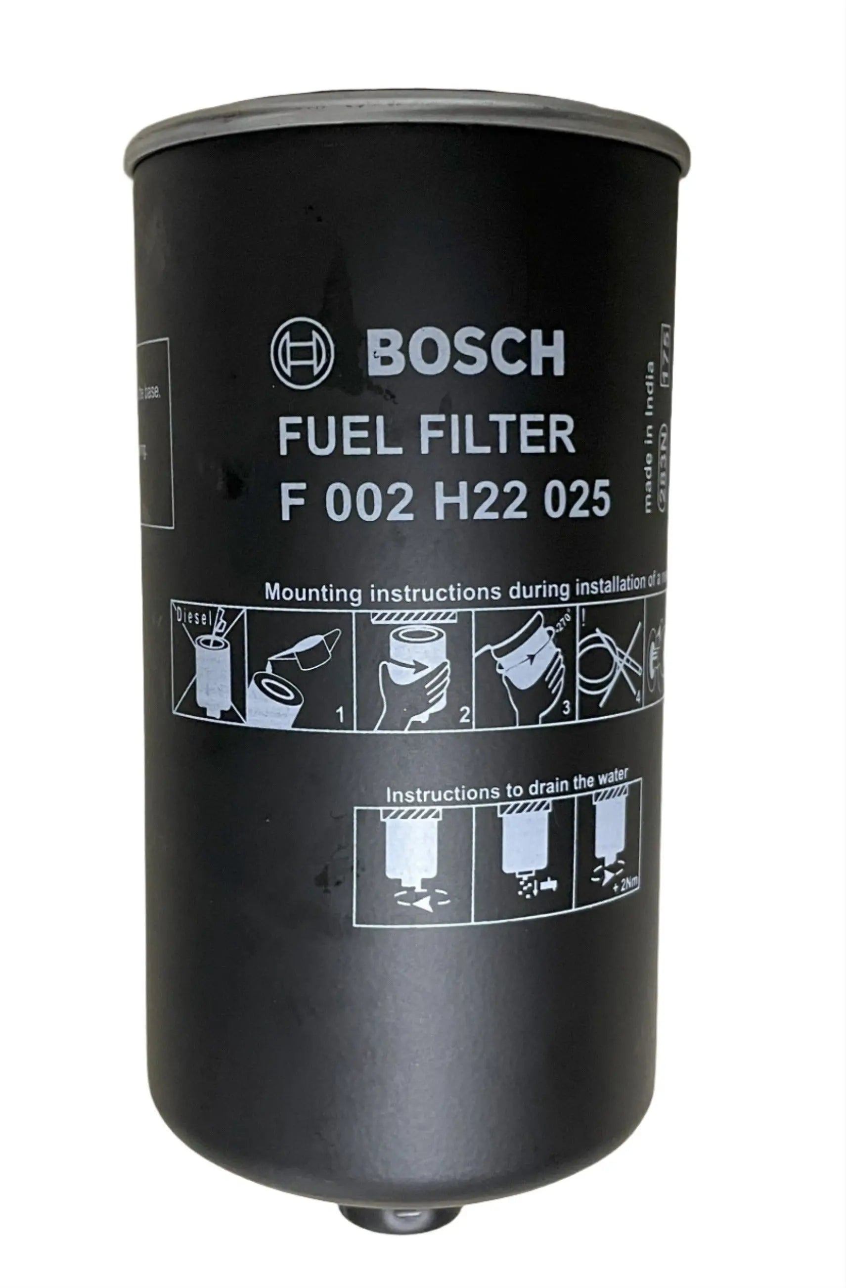 Mahindra Tractor Fuel Filter for 1500, 1600, 2500, 2600, 3500, 3600, 4500, 5500, 6000, 7000, 8000, 9000, mPower 75 & mPower 85 Series Mahindra