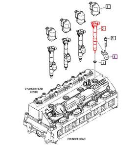 Mahindra Tractor Fuel Injector 400903-00043E Mahindra Direct Parts