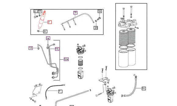 Mahindra Tractor Fuel Injector Mahindra Direct Parts