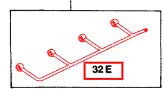 Mahindra Tractor Fuel Injector Return Line 005556985R91 Mahindra