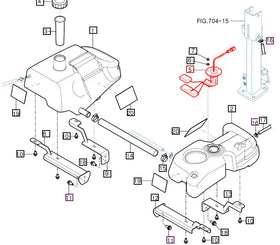 Mahindra Tractor Fuel Level Sending Unit 11611112300 Mahindra