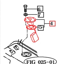 Mahindra Tractor Fuel Level Sensor 13236642300 Mahindra Direct Parts