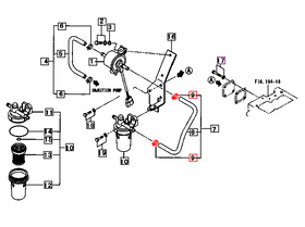 Mahindra Tractor Fuel Line Clips MS660164 Mahindra Direct Parts