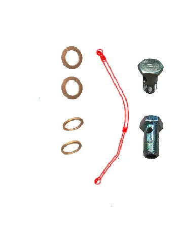 Mahindra Tractor Fuel Line Replacement Kit - Injection Pump to Fuel Tank Mahindra Direct Parts