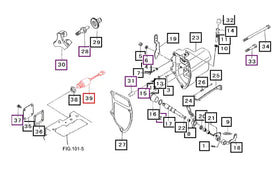Mahindra Tractor Fuel Shutoff Solenoid 30A8720404 Mahindra