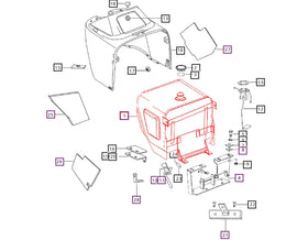 Mahindra Tractor Fuel Tank Assembly  007515308B91 Mahindra