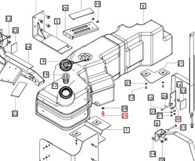 Mahindra Tractor Fuel Tank Drain Plug 001127926R1 Mahindra Direct Parts