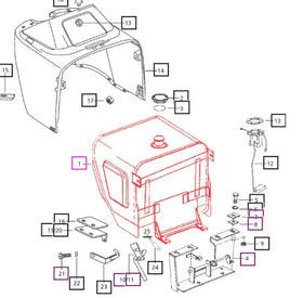 Mahindra Tractor Fuel Tank Mahindra