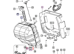 Mahindra Tractor Fuel Tank Outlet Screen 007604611C1 Mahindra