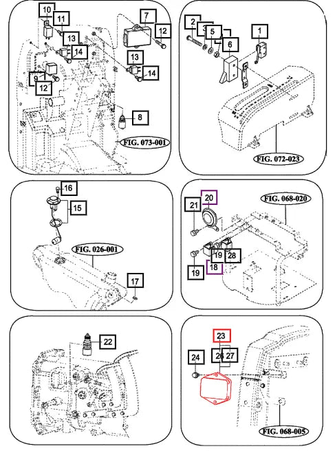 Mahindra Tractor Fuse Case 12406642101