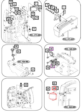 Mahindra Tractor Fuse (10A) 15756230100 Mahindra Direct Parts