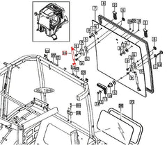Mahindra Tractor Gas Strut Damper Right Rear 14527022200