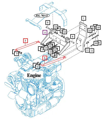 Mahindra Tractor Gas, Gas Spring Hood 19027022200 Mahindra Direct Parts