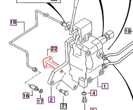 Mahindra Tractor Gasket - Auxiliary Valve Cover 003061055R2 Mahindra Direct Parts