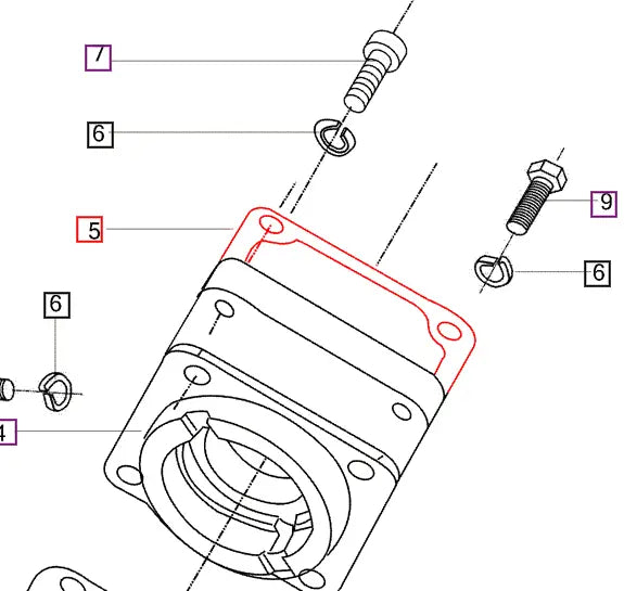 Mahindra Tractor Gasket - Bearing Set 1026014DAA Mahindra Direct Parts